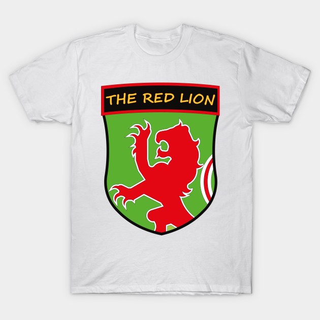 The Red Lion T-Shirt by GilbertoMS